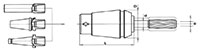 Floating reamer collet drawing